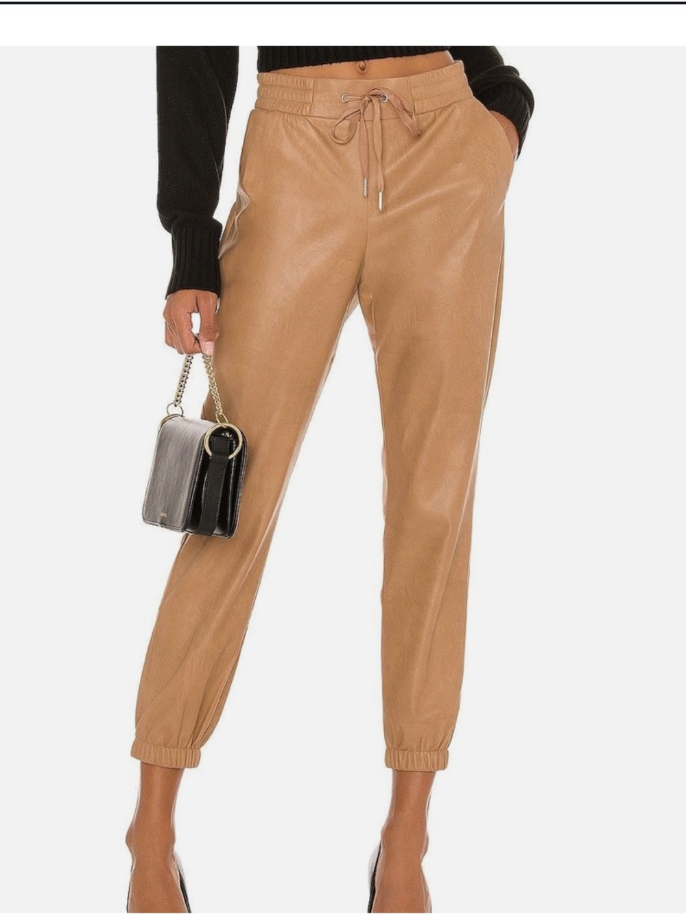 Philanthropy Scarlett Leather Jogger